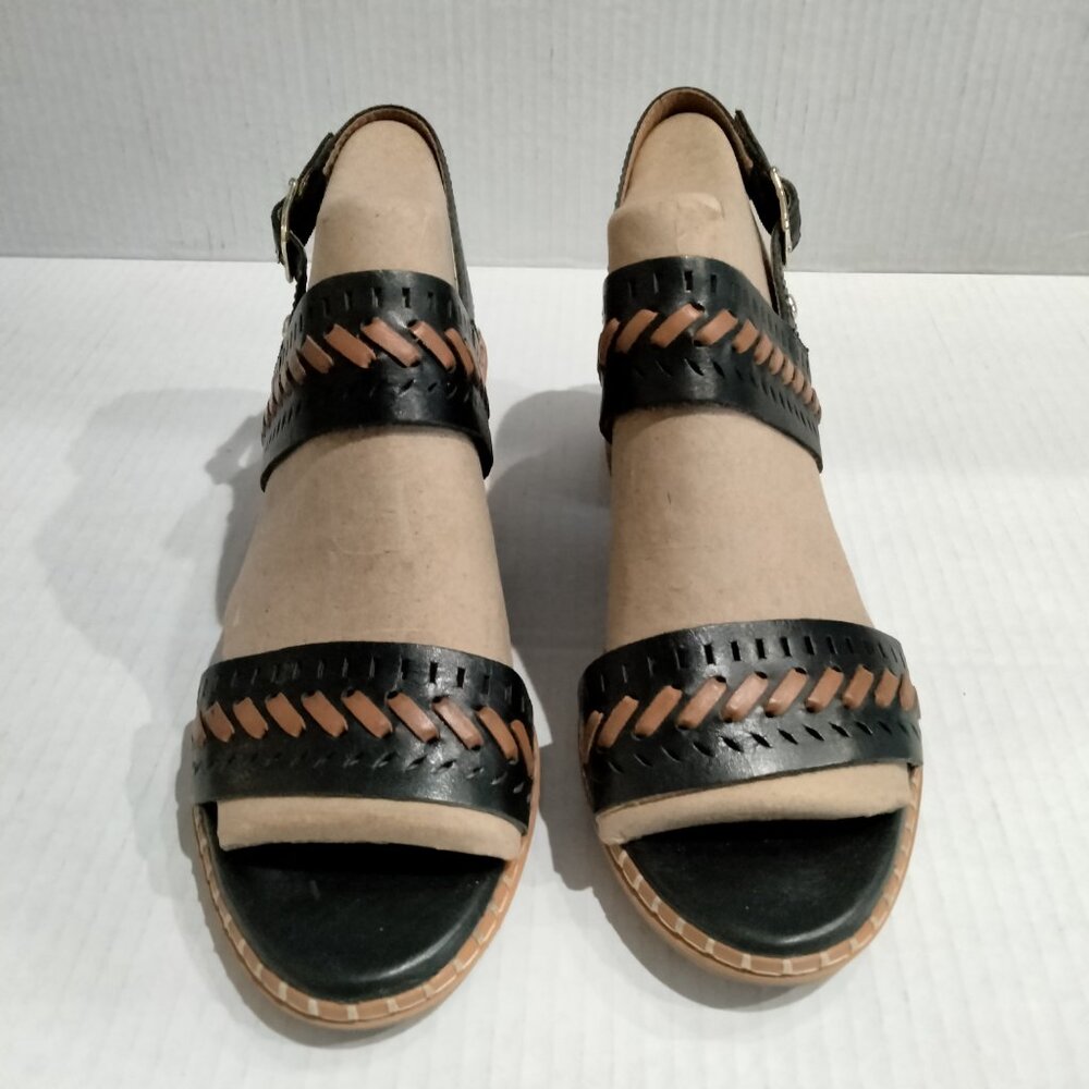 Pikolinos Blanes Women's Leather Slingback Heel Sandal, Size 39, Original Box - Picture 2 of 14